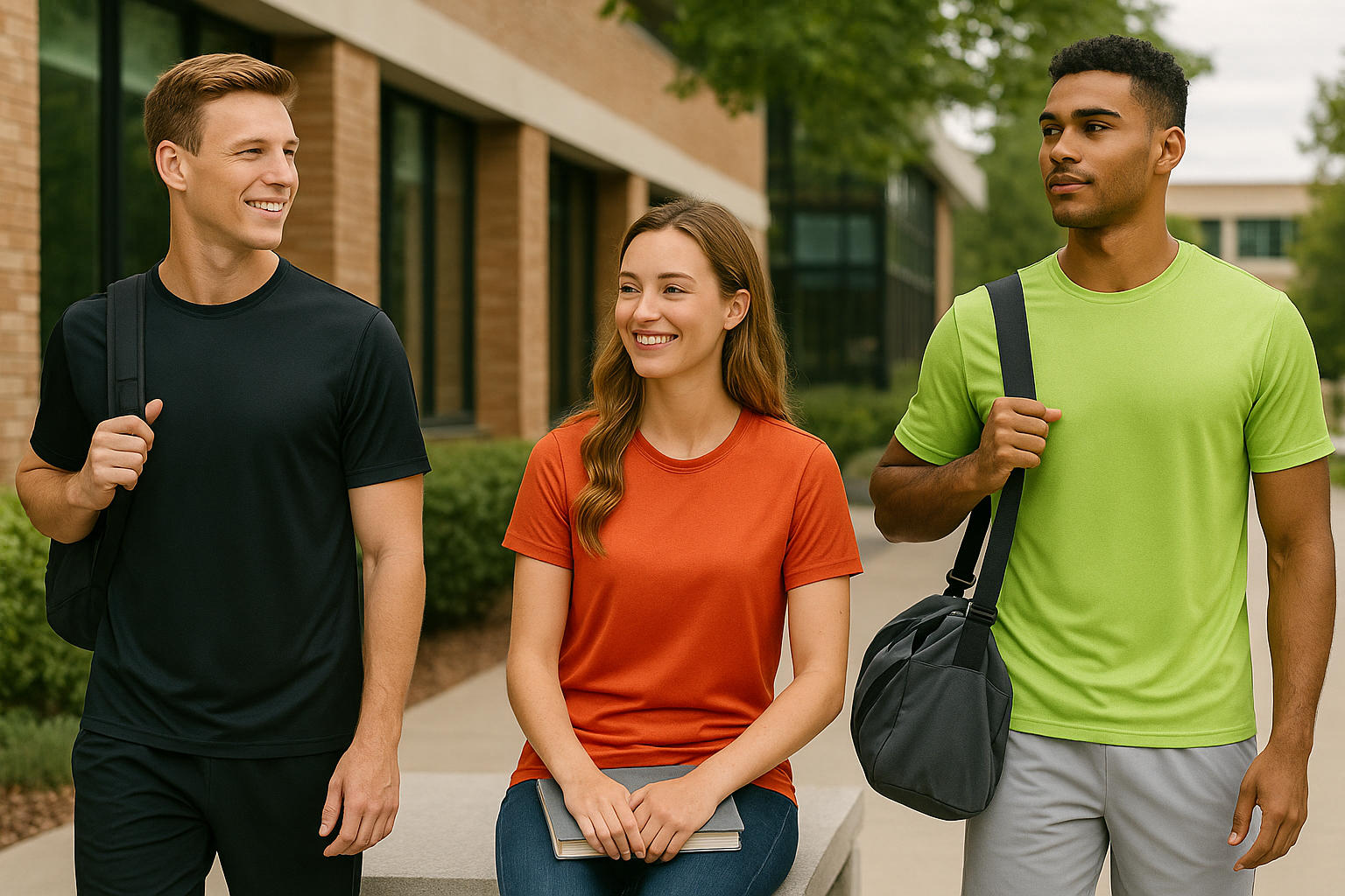 Kaspy 4-Pack Drifit T-Shirts | Quick Dry Assorted Colors