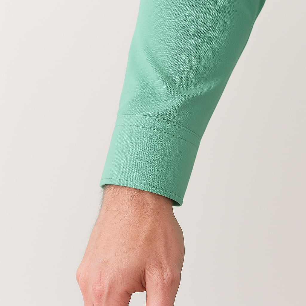 Kaspy Men’s Full Button Solid Shirt