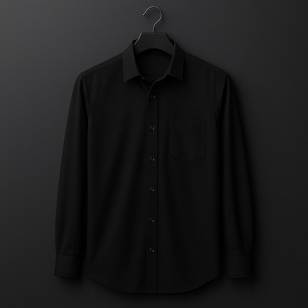 Kaspy Men’s Full Button Solid Shirt