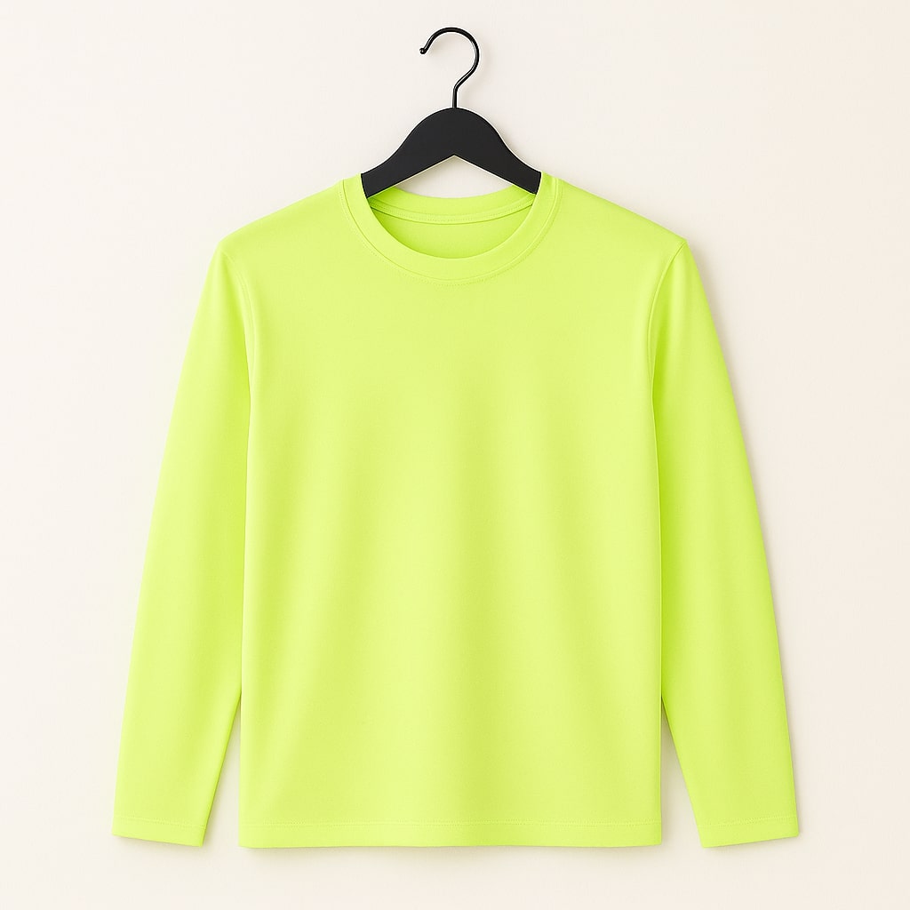 KASPY Men’s Solid Full Sleeve Polyester T-Shirt| Soft Dri-Fit Fabric