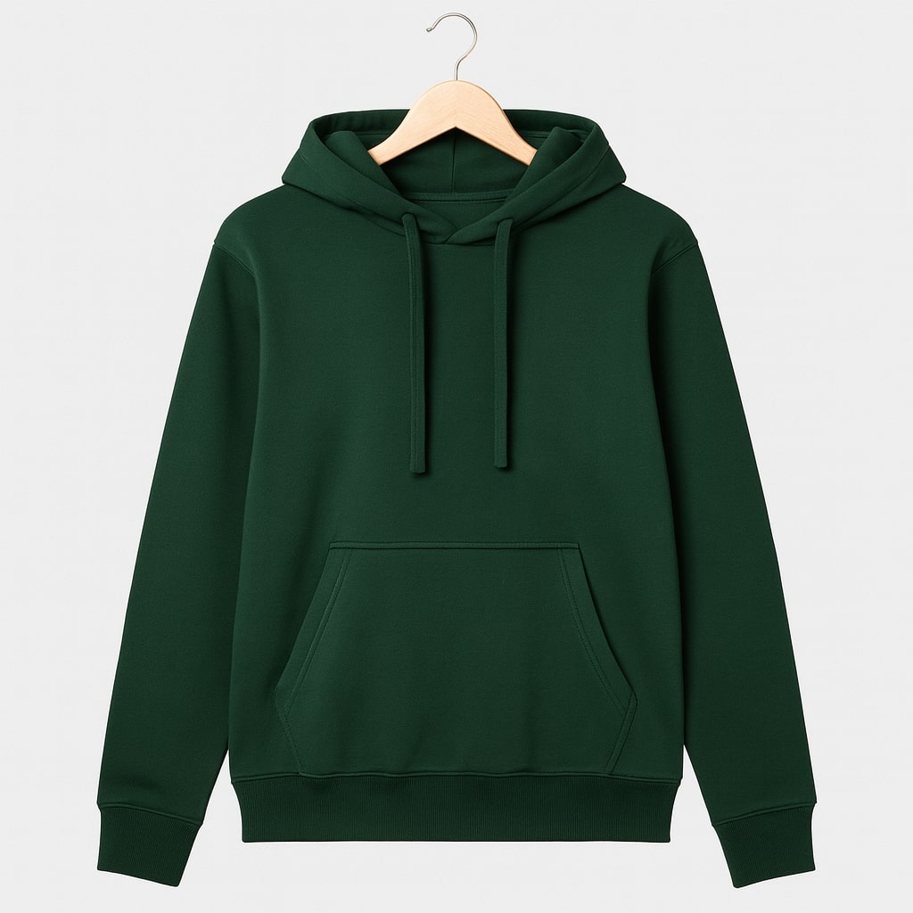 Kaspy Men’s Fleece Cotton Hoodie – Solid Colors